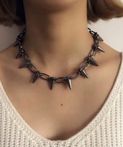 Spiked-necklace